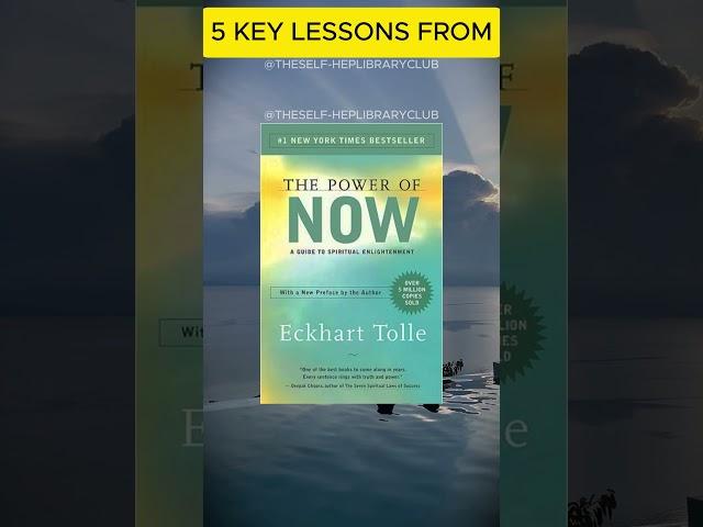 THE POWER OF NOW KEY LESSONS #shorts #summary #reviews