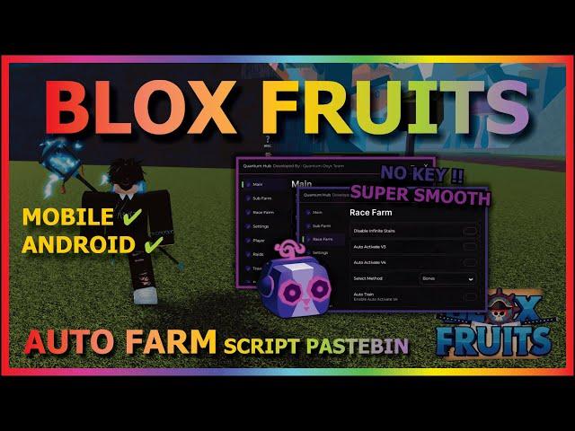 BLOX FRUITS Script Mobile UPDATE 21 AUTO FARM | AUTO RAID | SUPER SMOOTH | MATERIAL FARM (NO KEY)