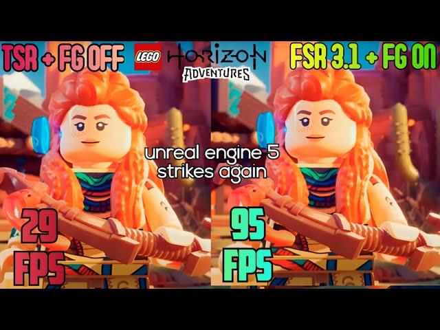 How To Install FSR 3.1 FG/ DLSS 3 FG In Lego Horizon Adventures [ALL GPU]