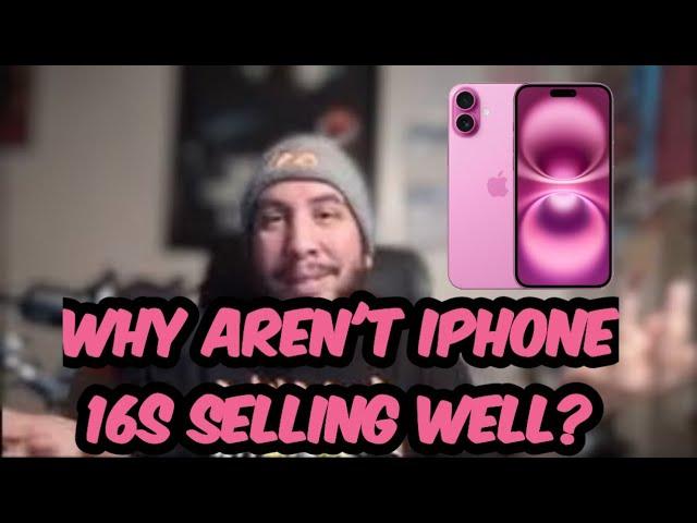 iPhone 16's Not Selling as Some Thought It Would