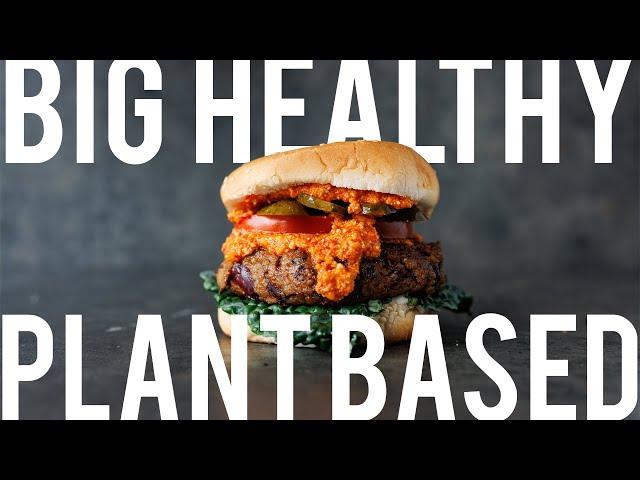 EASY PLANT BASED BURGER | HIGH PROTEIN & WHOLE FOOD VEGAN