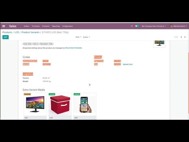 How to Import Product Variants for Shop/E-Commerce | Odoo Apps Features #odoo #ecommerce