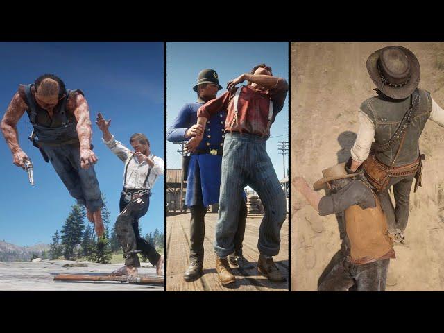 TOP 5 Gameplay MELEE Mods for Red Dead Redemption 2