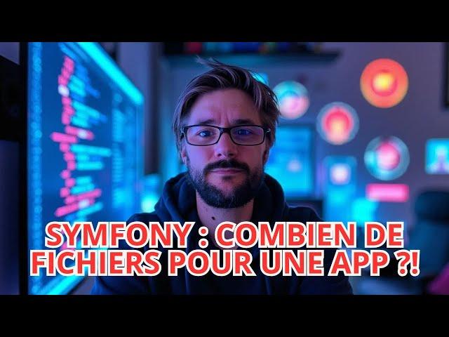 Combien de fichiers faut-il VRAIMENT pour créer une app Symfony ?