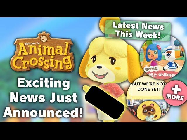 Exciting News JUST Announced For Animal Crossing Players!