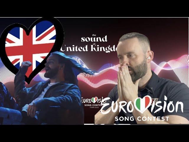  Sam Ryder "Space Man" REACTION | UK | Eurovision 2022