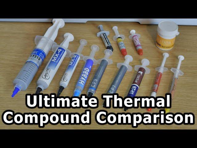 Ultimate Thermal Compound Comparison - MX4, NT-H1, CP9, Arctic Silver etc.