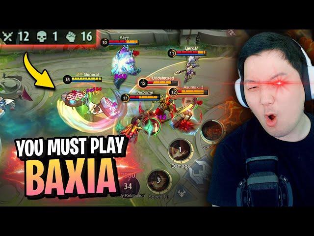 Wow! working well in high rank! Pro players MPL pick Jungle Baxia is back | Mobile Legends