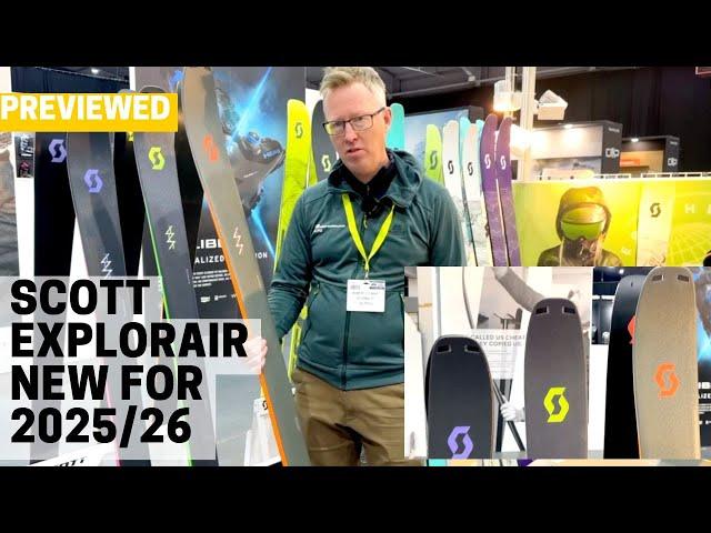 Scott Explorair New Skis for 2025/26