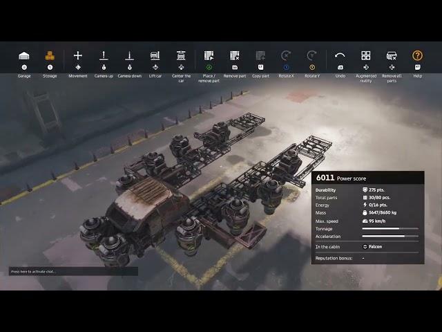 Crossout - How to build Catalina Helios Omamori Icarus VII (build request)