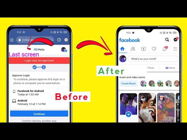 Facebook Approve Your Login On Another Phone Or Computer | Login Approval Needed 2022