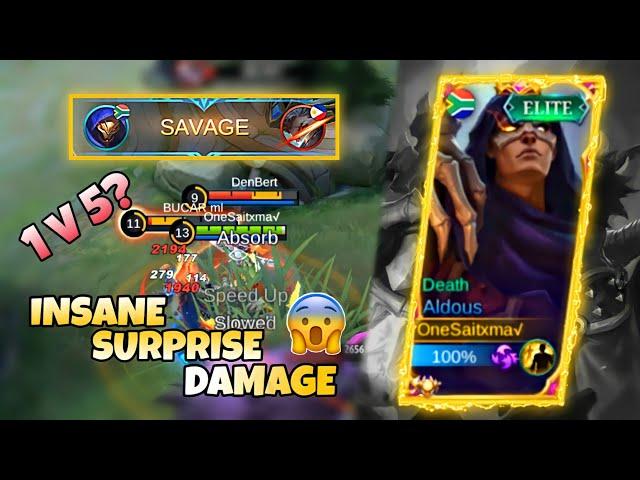 ALDOUS INSANE EARLY DAMAGE | EARLY SAVAGE GAMEPLAY | ALDOUS BEST BUILD 2021