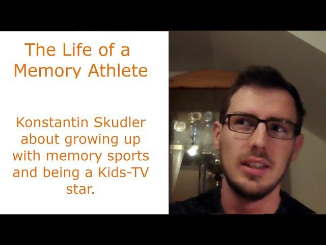 The Life of a Memory Athlete - Growing Up in a Niche Sport