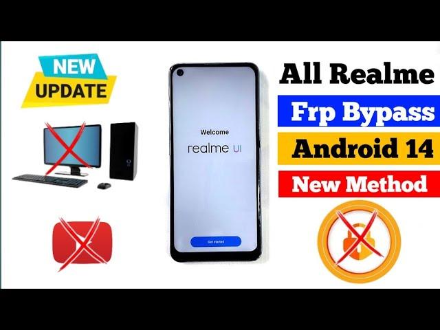 All Realme - OPPO Android 14 Google Account/ FRP Bypass - (without PC)