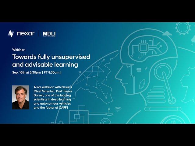 Towards fully unsupervised learning - Prof. Trevor Darrell