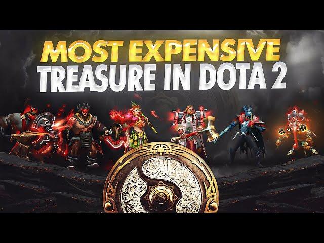 MOST EXPENSIVE TREASURE IN DOTA 2 - Treasure of the Crimson Witness 2021 - TI10 Immortals Dota 2