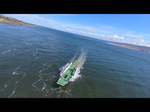 Greencastle Ferry Donegal Ireland Drone Footage