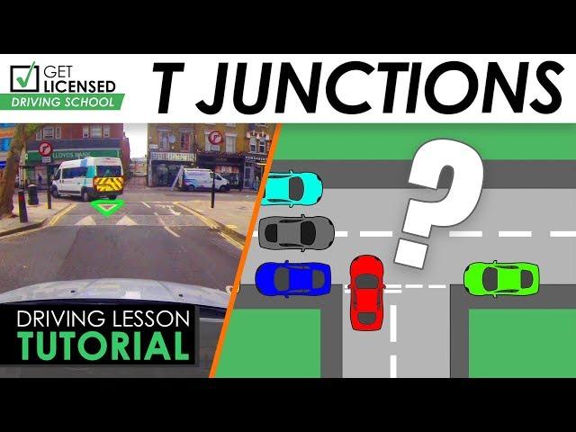 Basic T Junctions - Driving Tutorial | Updated 2024