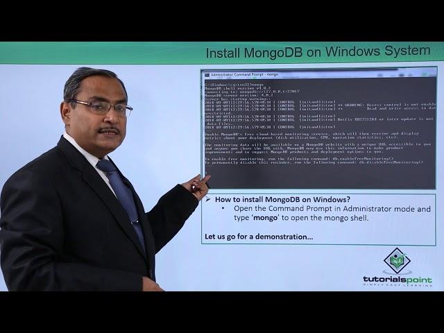 Install MongoDB on Windows System