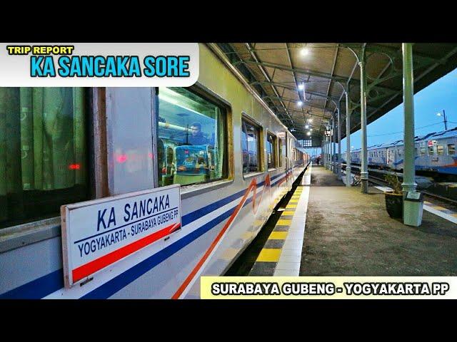 Trip Report By Train - Naik Kereta Api Sancaka Sore