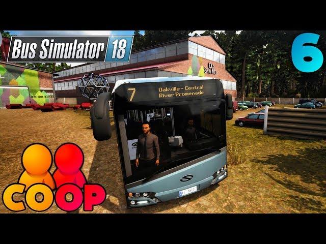 Bus Simulator 18 - #6 - Multiplayer CO-OP Playthrough - "SOLARIS URBINO 12 MOD"