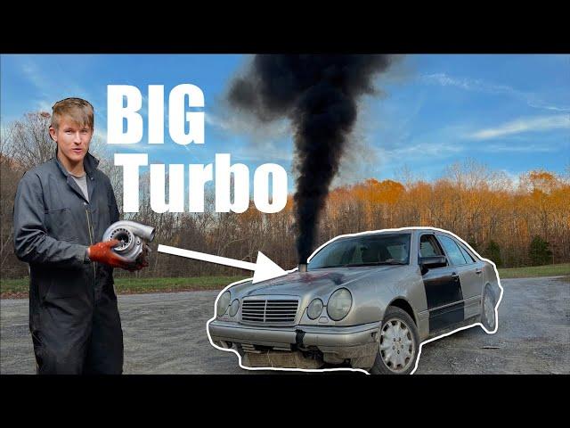 I put a BIG Turbo on a Diesel Car!