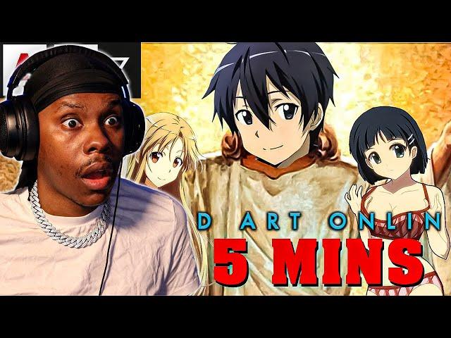 Sword Art Online in 5 minutes REACTION!!