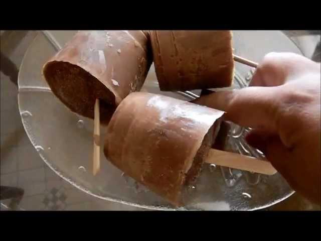 paletas de chocolate  abuelita heladas