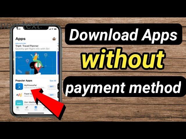 How to install app from app store without payment method 2023 /