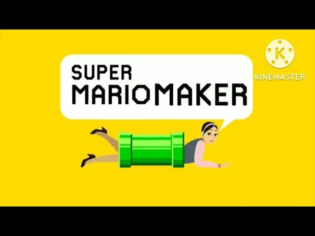 Super Mario Maker and Windows 10 can can mashup