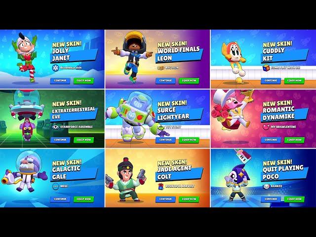 Unlocking All New Skins & Skin Pins with New Backgrounds | Toy Story, Good Randoms