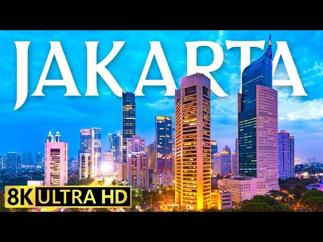 Jakarta 8K Video Ultra HD 120 FPS - Capital of Indonesia || 8K TV Test Video