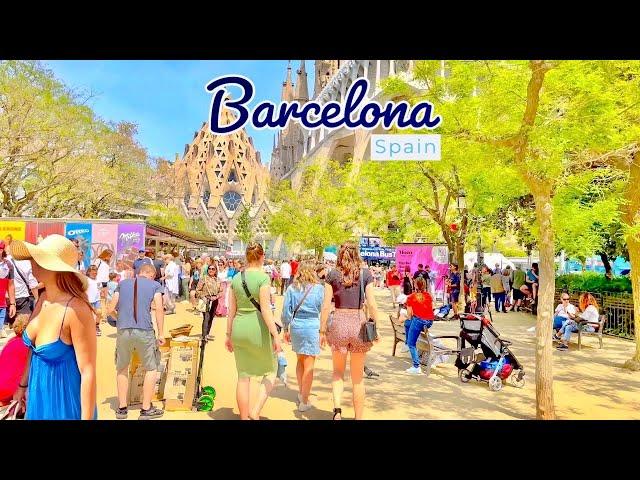 Barcelona, Spain  THE MEDITERRANEAN PARADISE - 2023 4K-HDR Walking Tour (▶193min)