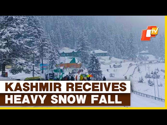 Winter In India: Jammu And Kashmir’s Temperature Drops To -1°C, Receives Heavy Snowfall