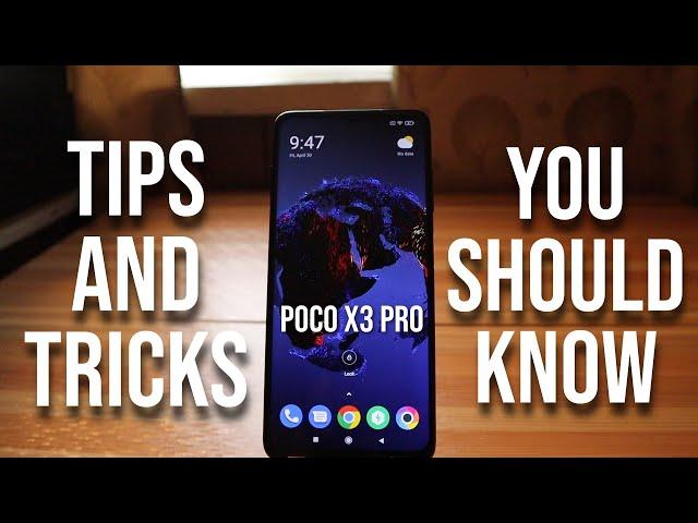 POCO X3 PRO TIPS AND TRICKS