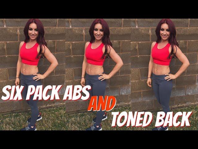 Six Pack Ab & Killer Back Workout | shadesofkassie