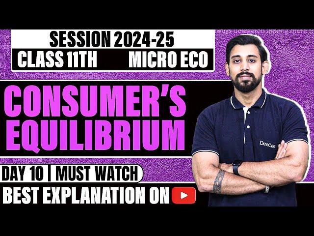 Microeconomics | Consumer's Equilibrium | Chapter 2 | Part 1