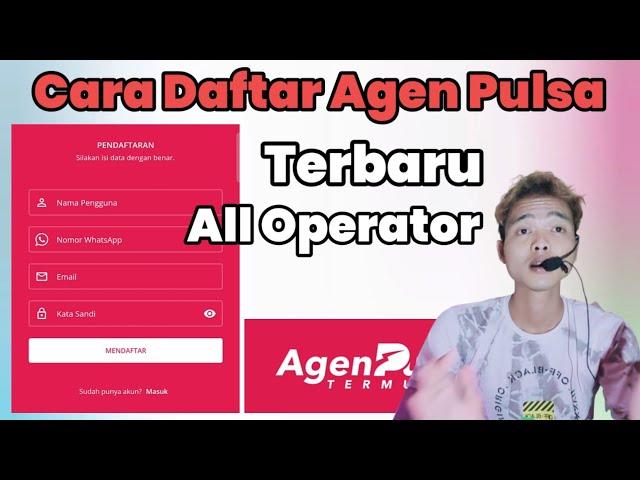 Cara Daftar Agen Pulsa Terbaru 2022