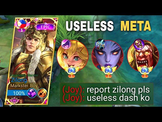 GOODBYE META ENEMIES!! ZILONG PASSIVE DAMAGE ACTIVATED! ZILONG BEST BUILD 2023 - MOBILE LEGENDS