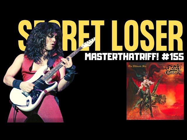 How to REALLY play Secret Loser by OZZY OSBOURNE - Riff Guitar Lesson (w/TAB) - MasterThatRiff! #155