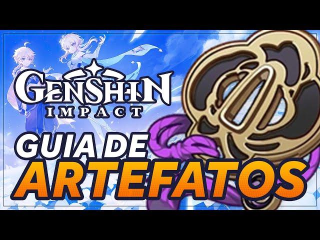 GUIA de ARTEFATOS para INICIANTES no GENSHIN IMPACT 2023