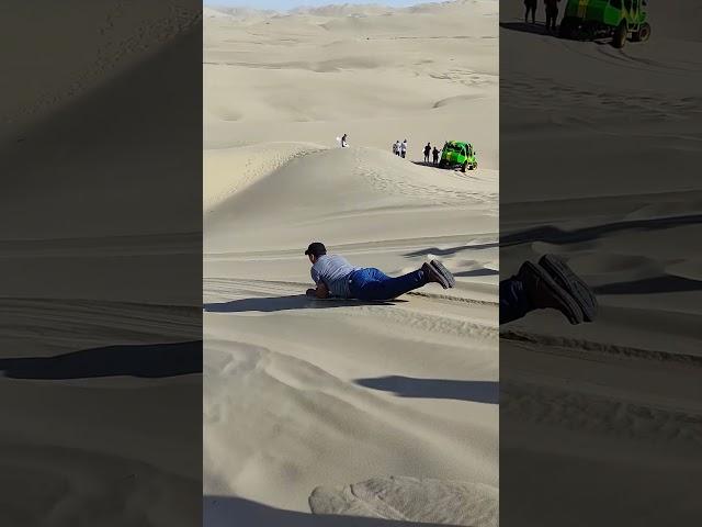  Sandboarding in Huacachina Ica #peru