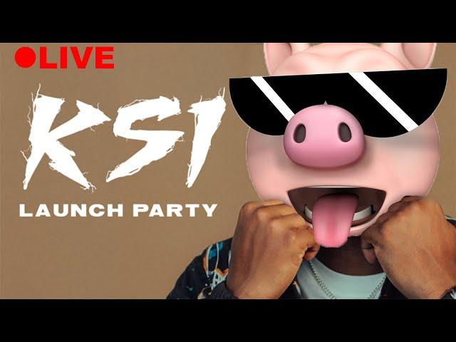 ROBLOX KSI LAUNCH PARTY LIVE.. [Replay]