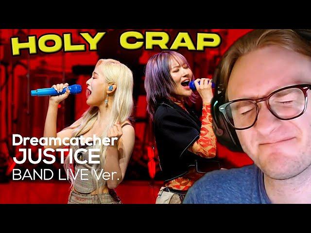 THEY DON'T STOP!!! | Dreamcatcher - “JUSTICE” Band LIVE Concert [it's Live] REACTION