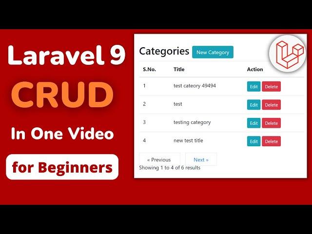 Laravel 9 CRUD Tutorial For Beginners | Laravel 9 Step By Step |  Laravel 9 Tutorial | Ajay Yadav