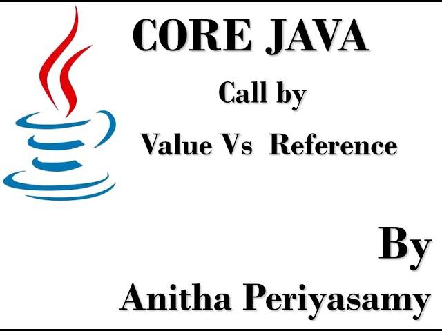 Call by Value Vs Call by Reference - Java Programming