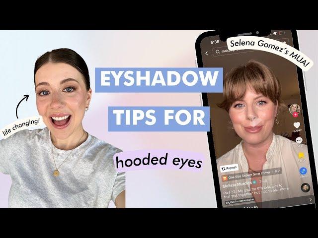 Hooded Eyes Eyeshadow Tutorial You Can't Miss!