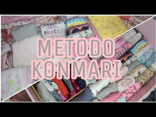 ORGANIZANDO LA ROPA DE MI BEBE/METODO #konmari /VALERY VLOGS