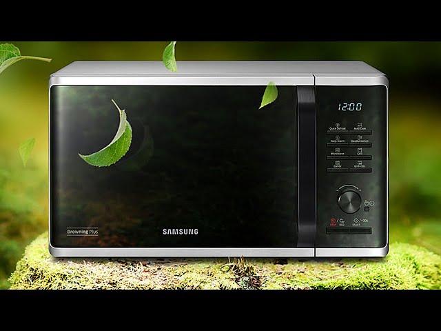 Samsung Microwave MG23K3515AS Review - Grill Test 