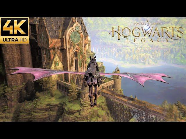 Hogwarts Legacy PS5 - Free Roam Open World Gameplay (4K 60FPS)